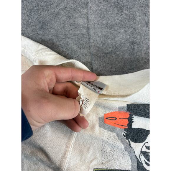 Ocean Pacific Graphic For Scientific Experiment Only Crop Top Womens Large White - Picture 11 of 14